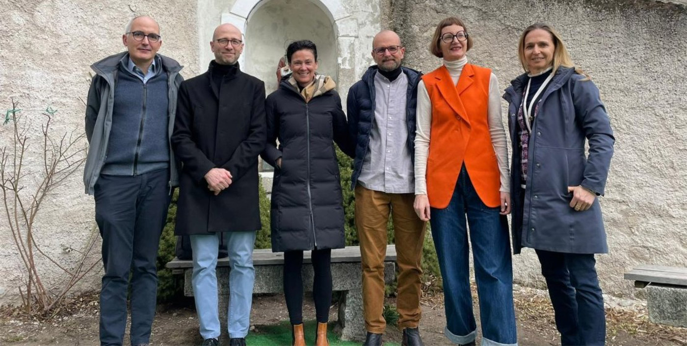 Foto v.l.: Ch. Stragenegg, W. Malsiner, M. Schwingshackl, H. Künig, H. Hintner, P.Werth